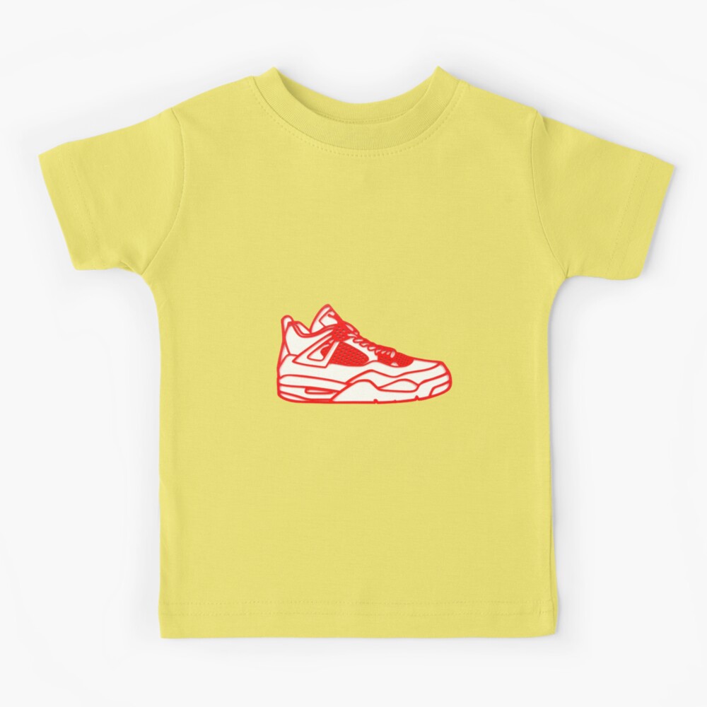 yellow jordan 4 shirt