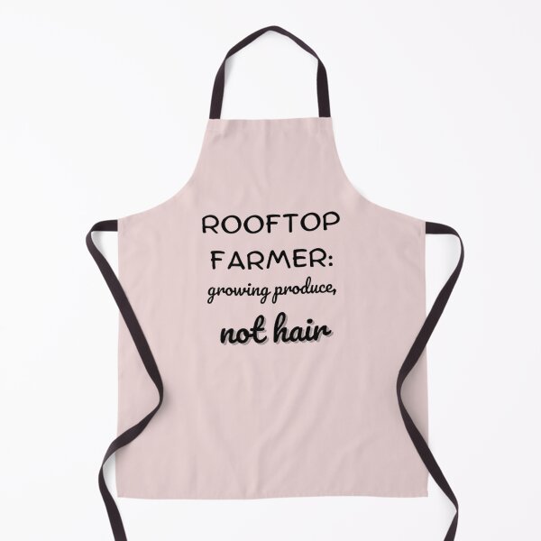 Item preview, Rooftop farmer: growing produce, not hair designed and sold by saposzer.