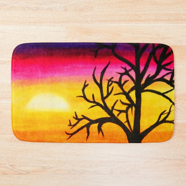 Item preview, Bright sunset painting designed and sold by VishwaPrasiddh.