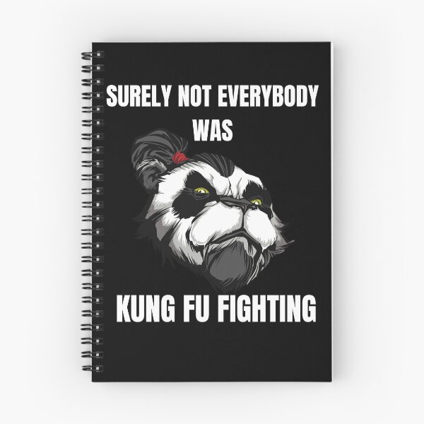 Item preview, Unleash Your Inner Warrior: Surely Not Everybody Was Kung Fu Fighting Banda designed and sold by limos.