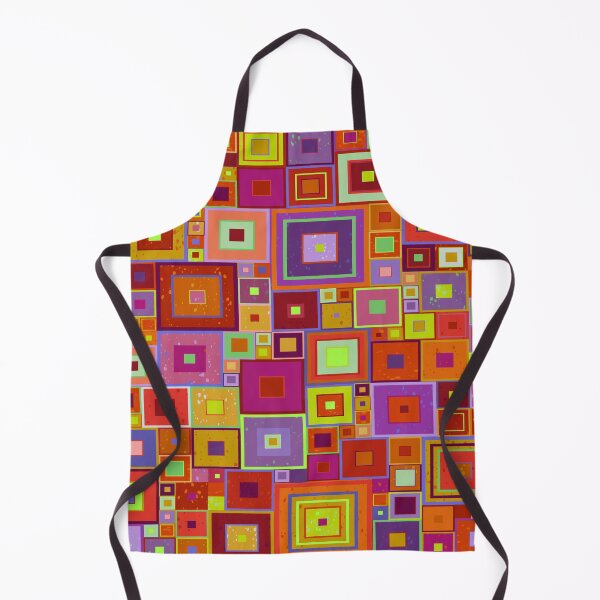 Item preview, Rust and purple squares by Maxine Gadd designed and sold by Maxine Gadd.