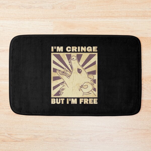 Item preview, I'm Cringe, But I'm Free - Possum designed and sold by ValentinaHramov.