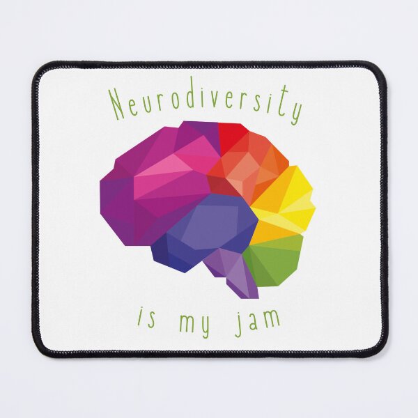 Item preview, Neurodiversity is my jam designed and sold by jechaiyells.