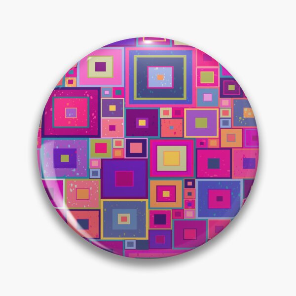 Item preview, Fuchsia pink and purple squares by Maxine Gadd  designed and sold by Maxine Gadd.