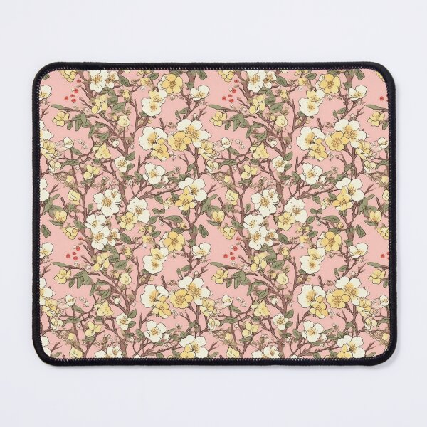 Item preview, Stylish Pink Yellow and Green Japanese Cherry Blossom Pattern designed and sold by StudioTokyo.