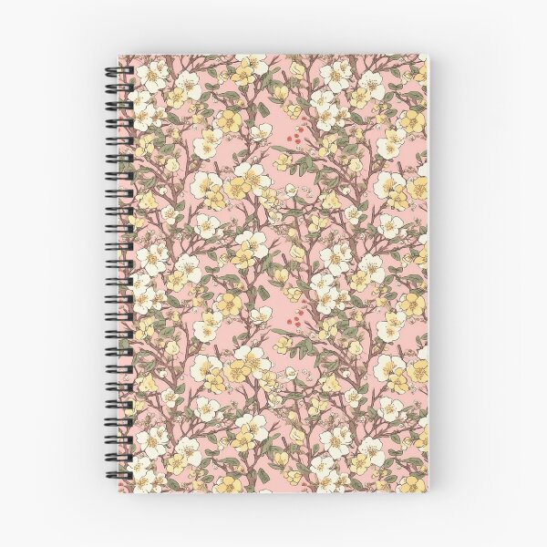 Item preview, Stylish Pink Yellow and Green Japanese Cherry Blossom Pattern designed and sold by StudioTokyo.