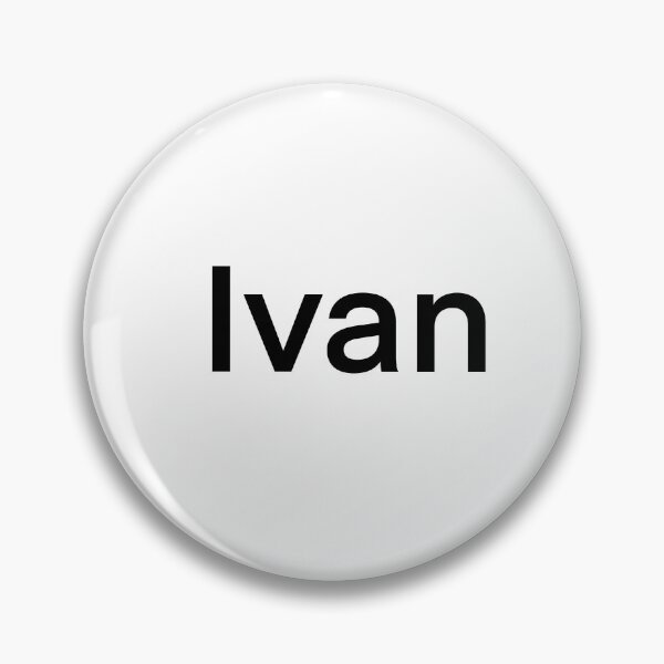 Item preview, Name tag Ivan designed and sold by Sunwang.