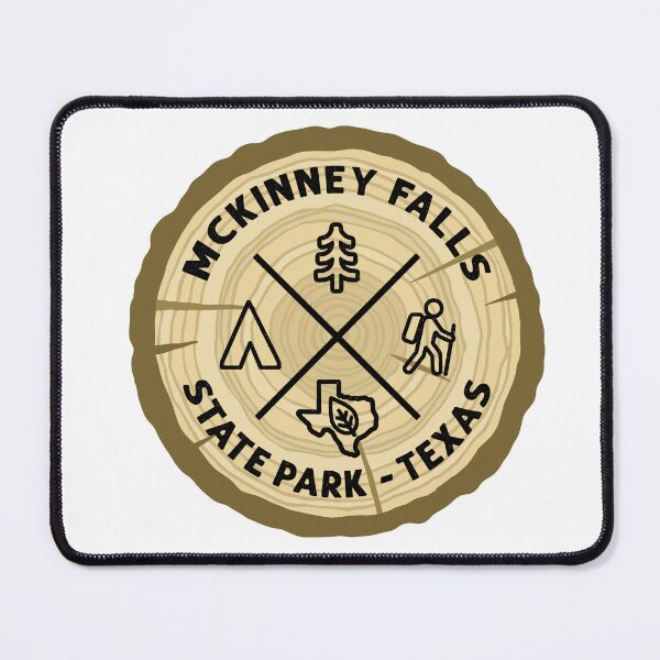 Item preview, McKinney Falls State Park Log Slice designed and sold by VanyaKar.