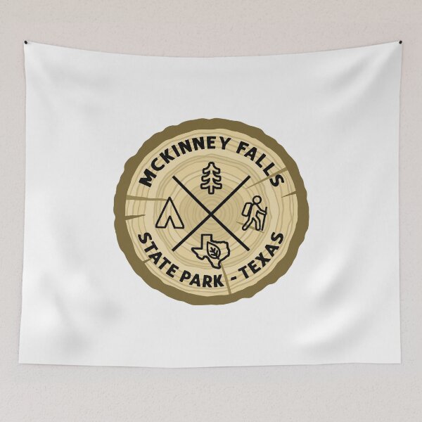 Item preview, McKinney Falls State Park Log Slice designed and sold by VanyaKar.
