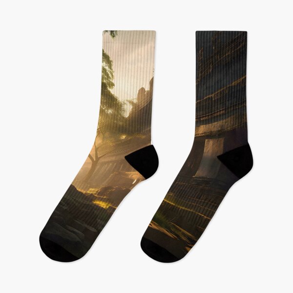 Item preview, A New Day: The Radiant Beauty of Ancient Ruins at Sunrise designed and sold by MonsterMatt87.
