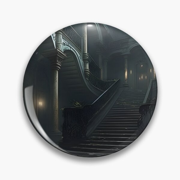 Item preview, Staircase of Shadows: A Creepy Asylum's Spooky Stone Stairway designed and sold by MonsterMatt87.