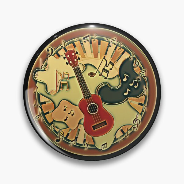 Item preview, Ukulele round variation designed and sold by piesdesignart.