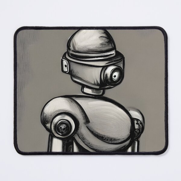 Artikelvorschau, Roboter im Stil berühmter Kunst. entworfen und verkauft von CRAFTER-MEDIA.
