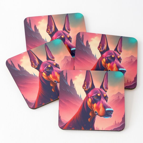 Item preview, Alert Red Doberman by Perceptual Paradox Creations designed and sold by hobbit73.