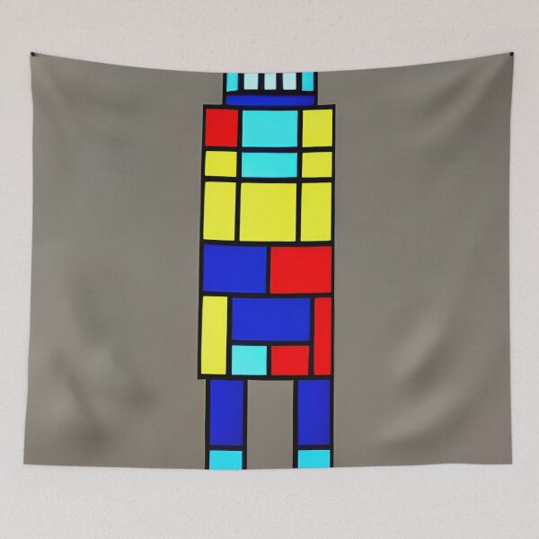Item preview, Robot in the style of famous art. designed and sold by CRAFTER-MEDIA.