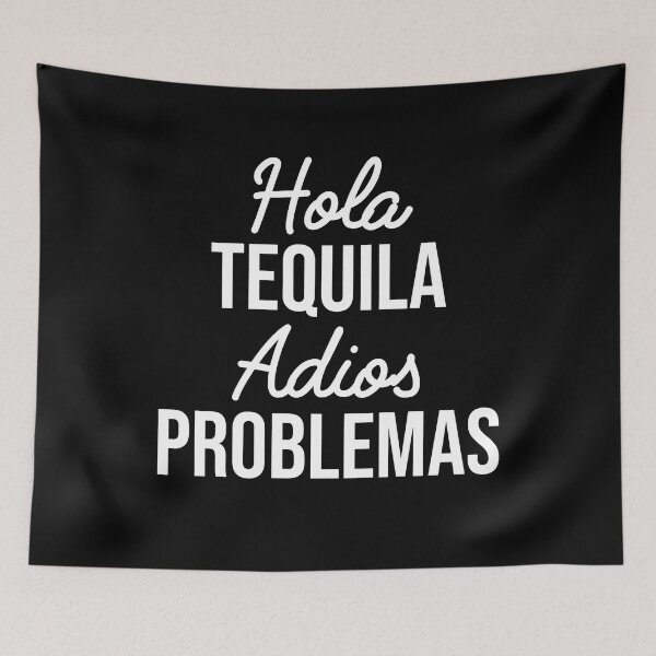 Item preview, Hola Tequila Alcohol designed and sold by MooonTees.