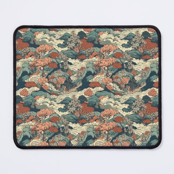 Item preview, Japanese Traditional Ukiyo-e Inspired Pattern  designed and sold by StudioTokyo.
