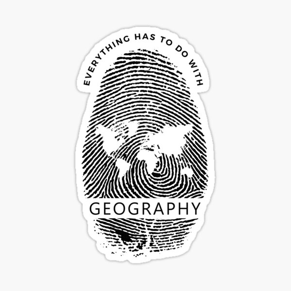 Item preview, Human Geography- Black designed and sold by CKM-style.