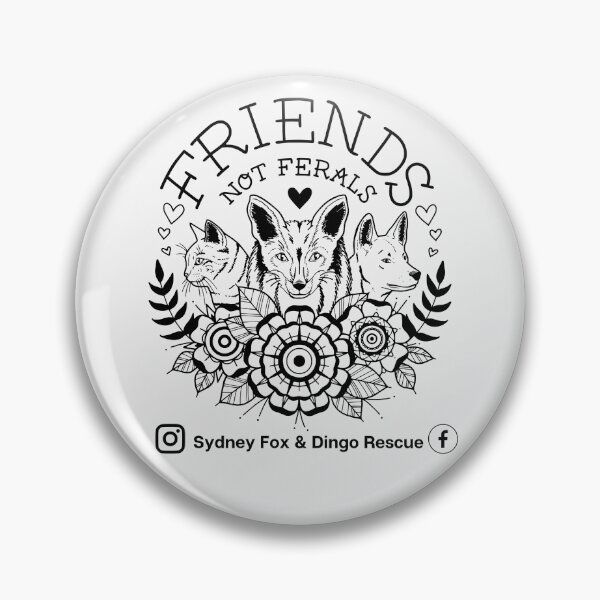 Item preview, Friends not Ferals - Sydney Fox and Dingo Rescue  designed and sold by Sydney Fox and Dingo  Rescue.