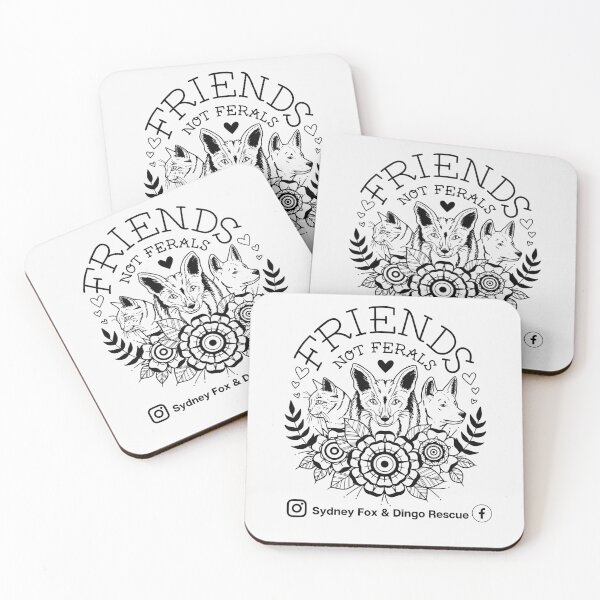 Item preview, Friends not Ferals - Sydney Fox and Dingo Rescue  designed and sold by Sydney Fox and Dingo  Rescue.