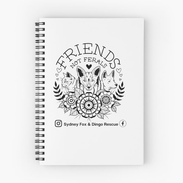 Item preview, Friends not Ferals - Sydney Fox and Dingo Rescue  designed and sold by Sydney Fox and Dingo  Rescue.