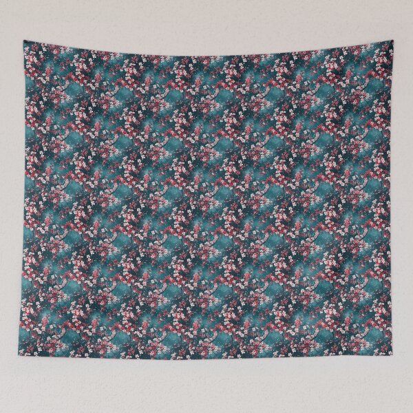 Item preview, Japanese Sakura on a Snowy Night designed and sold by StudioTokyo.
