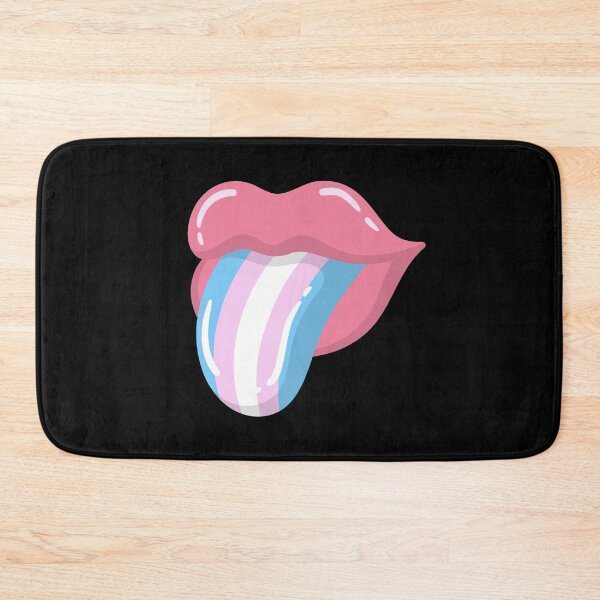 Item preview, Trans Pride Flag Tongue LGBTQ designed and sold by Vicious Malicious.