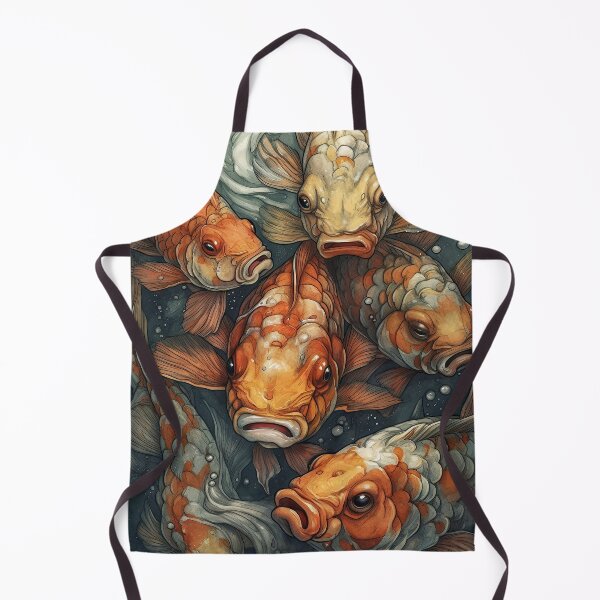 Item preview, Koi Fish In The Pond designed and sold by prettykaler.