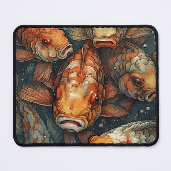 Item preview, Koi Fish In The Pond designed and sold by prettykaler.