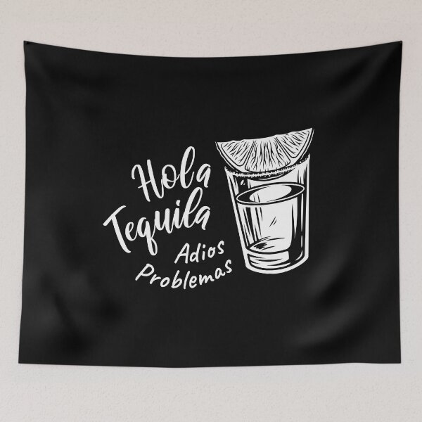 Item preview, Hola Tequila Alcohol designed and sold by MooonTees.
