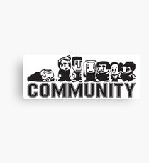Community Pals Canvas Print
