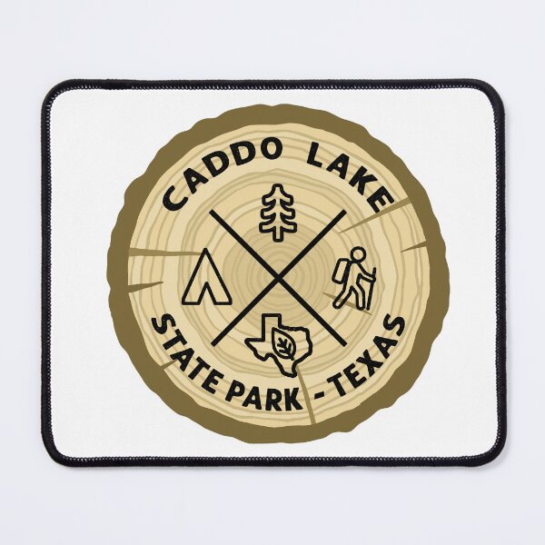 Item preview, Caddo Lake State Park Log Slice designed and sold by VanyaKar.