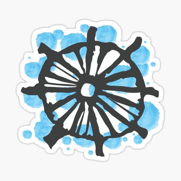 Item preview, 'High Seas' ships wheel designed and sold by JuiceCreative.