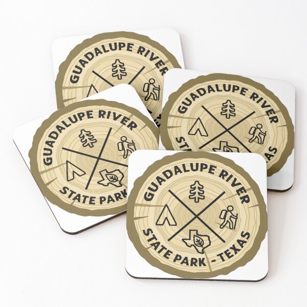 Item preview, Guadalupe River State Park Log Slice designed and sold by VanyaKar.