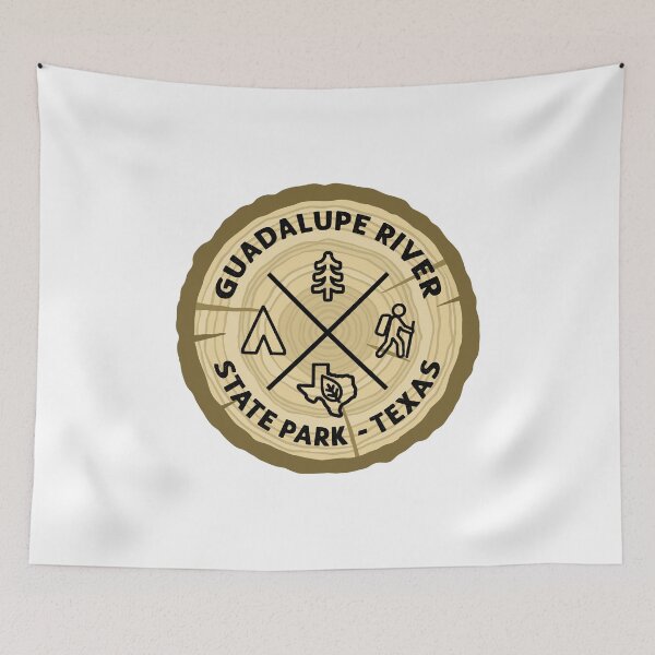 Item preview, Guadalupe River State Park Log Slice designed and sold by VanyaKar.