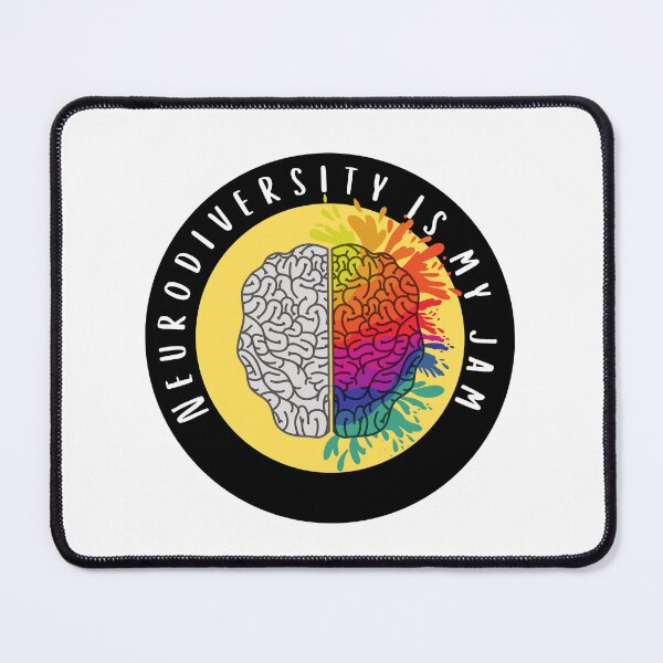 Item preview, Neurodiversity is my jam - yellow  designed and sold by jechaiyells.