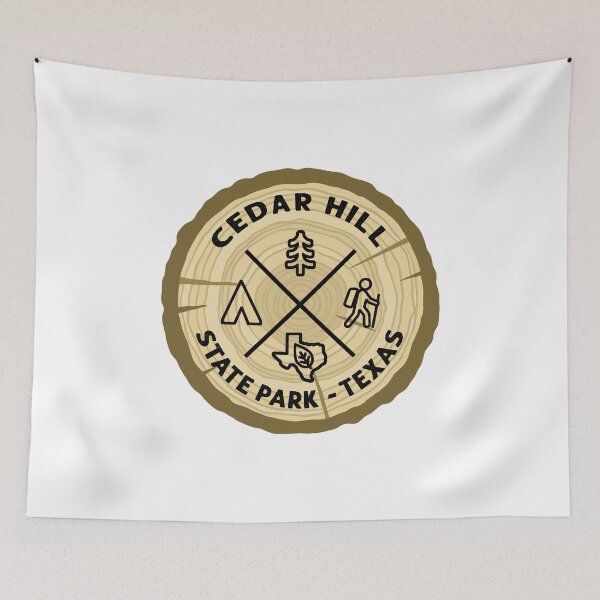 Item preview, Cedar Hill State Park Log Slice designed and sold by VanyaKar.