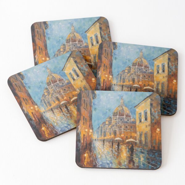 Item preview, Florence, Italy | Travel | Knife palette oil painting designed and sold by Sicilian-art.