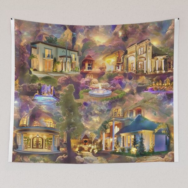 Item preview, sleeping area, sweet home, american dream, designed and sold by Maria Mihailova.
