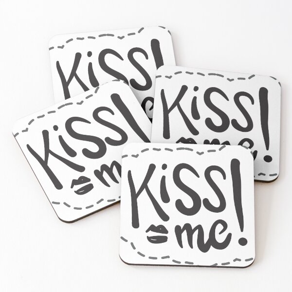 Item preview, Kiss Me! Quote designed and sold by ayhanengin.