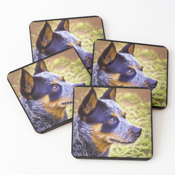 Item preview, Australian Cattle Dog - Dog Portrait designed and sold by CrankyOldDude.