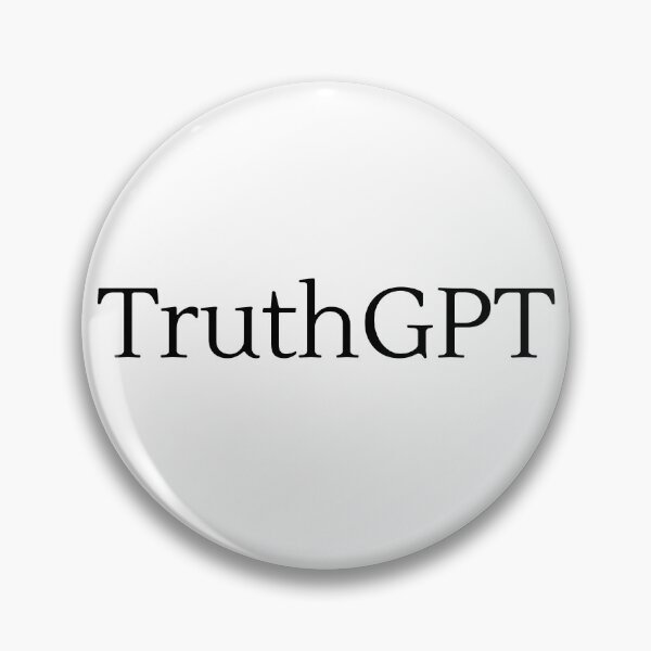 Item preview, TruthGPT Design - Black Text designed and sold by TheKnightWriter.