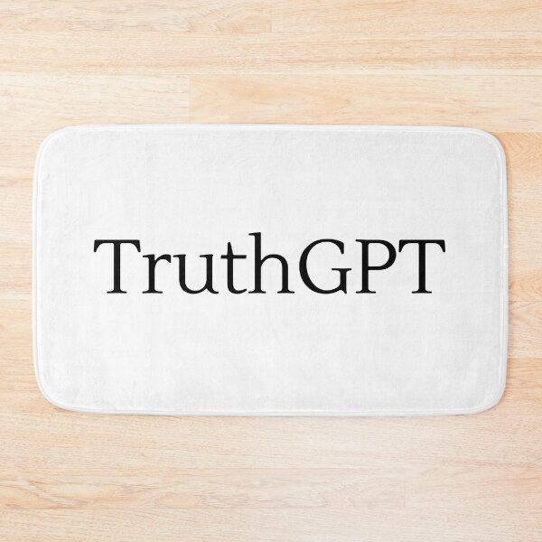 Item preview, TruthGPT Design - Black Text designed and sold by TheKnightWriter.