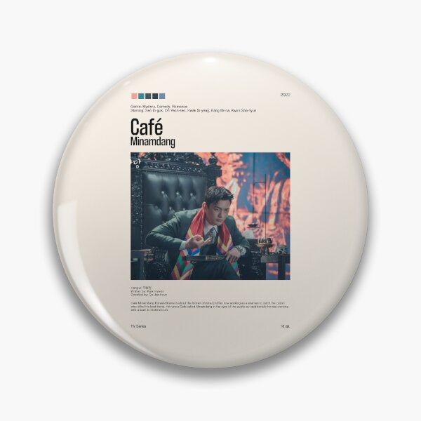 Item preview, Café Minamdang, Kdrama (2022) designed and sold by PinkandP.