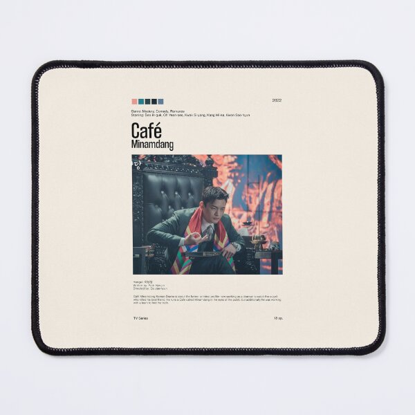Item preview, Café Minamdang, Kdrama (2022) designed and sold by PinkandP.