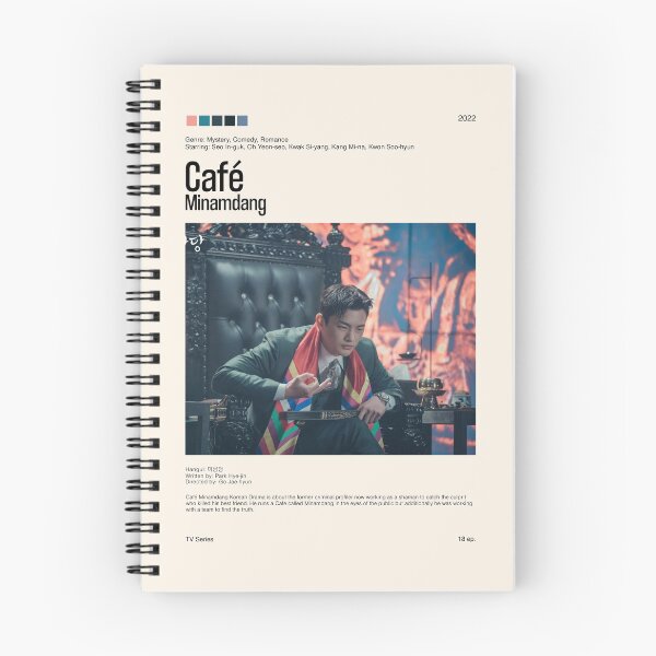 Item preview, Café Minamdang, Kdrama (2022) designed and sold by PinkandP.