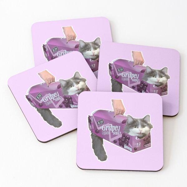 Item preview, Grape Soda Cat designed and sold by LoRes-Noodles.