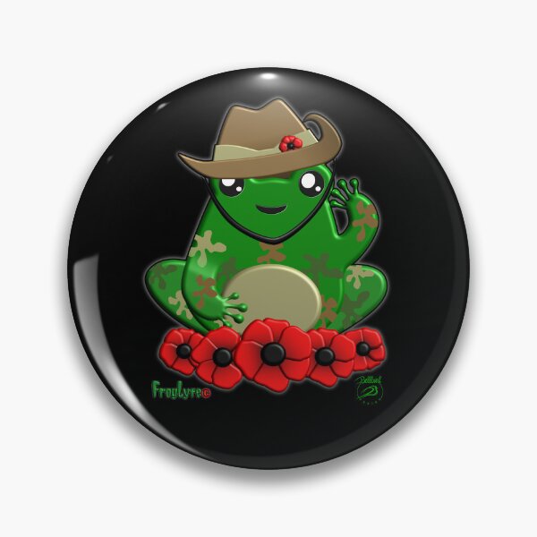 Item preview, Limited Edition FrogLyfe - Anzac designed and sold by BelindaApps.