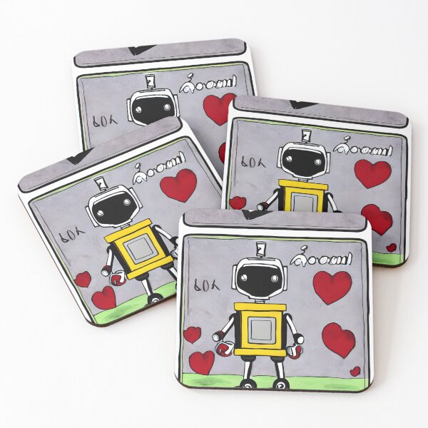 Item preview, Robot in the style of famous art. designed and sold by CRAFTER-MEDIA.