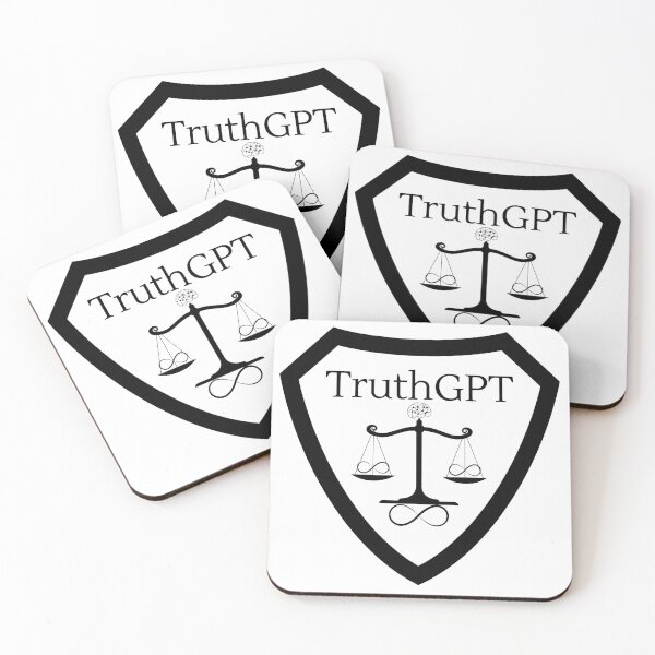Item preview, TruthGPT Logo Concept - Black Text designed and sold by TheKnightWriter.